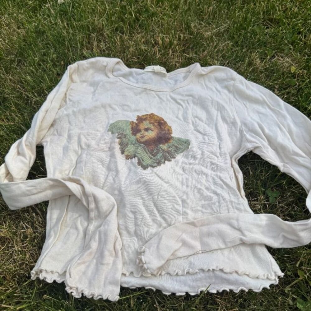 Urban Outfitters Truly Madly Deeply Los Angeles Angel Top Small